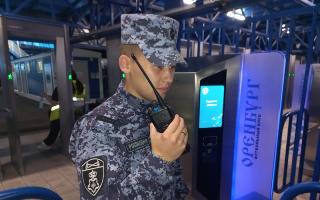 В Оренбурге росгвардейцы обеспечили безопасность матча Российской футбольной премьер-лиги