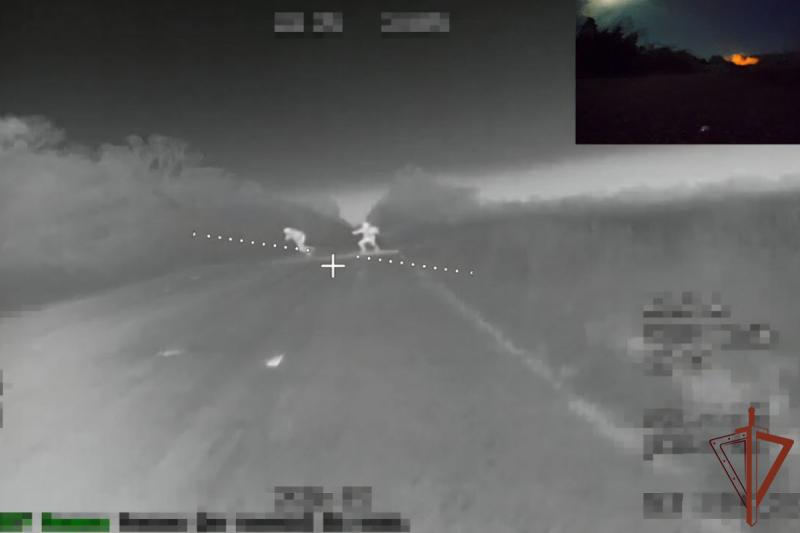 Операторы ударных беспилотников «стальной» бригады Росгвардии уничтожили боевиков ВСУ в Харьковской области