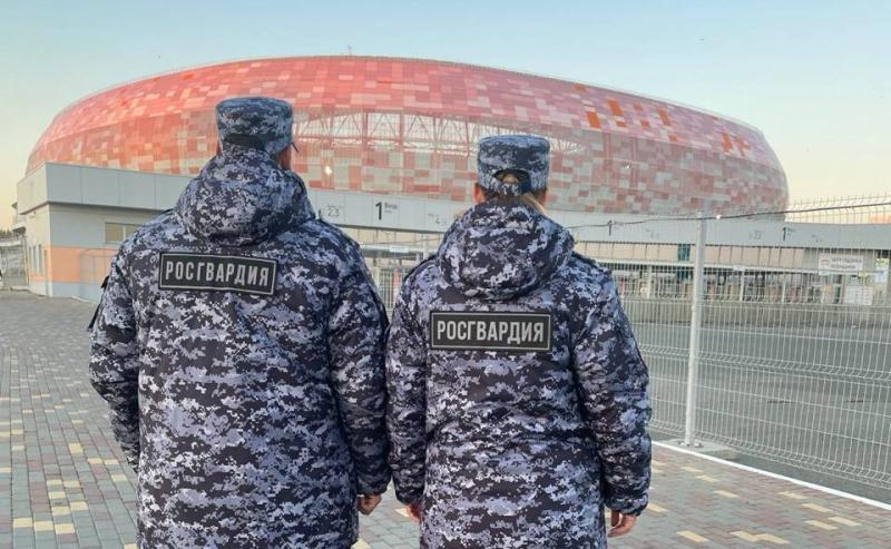 При участии Росгвардии в Саранске обеспечена безопасность матча FONBET Кубка России по футболу