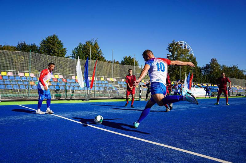 Сотрудники подмосковного главка Росгвардии приняли участие в чемпионате войск национальной гвардии по мини-футболу