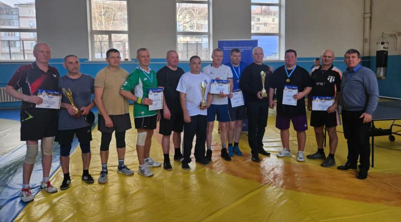 В Мордовии команда ветеранов Росгвардии серебряный призер в турнире по настольному теннису