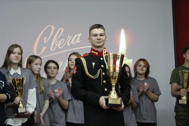 Военнослужащие Росгвардии поддержали патриотический интеллектуальный марафон «Свеча памяти» во Владимирской области