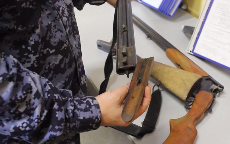 В Мордовии сотрудниками Росгвардии за ноябрь изъято 52 единицы оружия