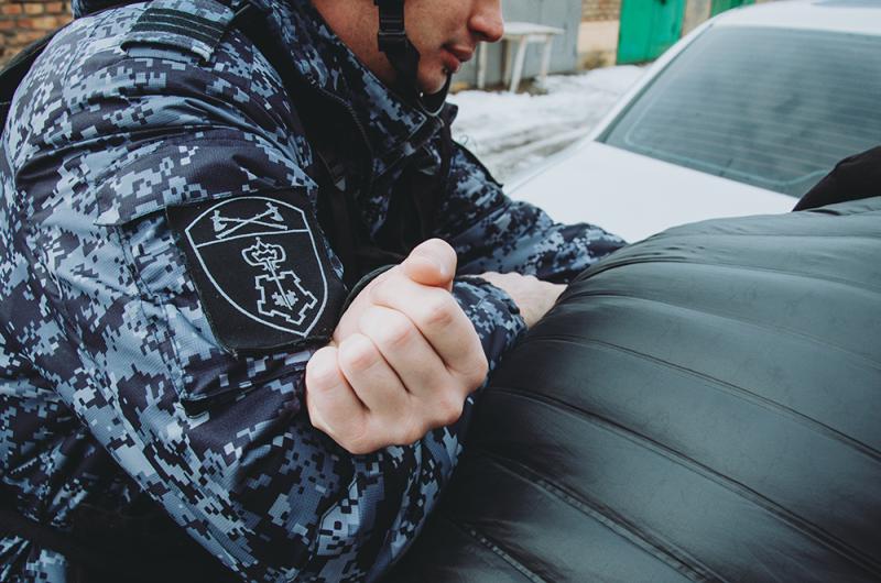 В Саранске росгвардейцы задержали гражданина по подозрению в повреждении имущества