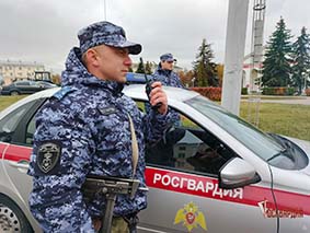 За неделю Росгвардейцы задержали 11 граждан подозреваемых в совершении правонарушений