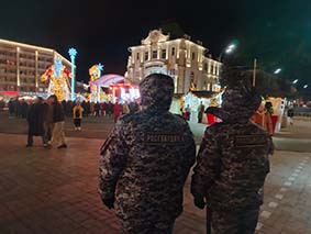 Росгвардейцы обеспечили безопасность во время фестиваля в Орле